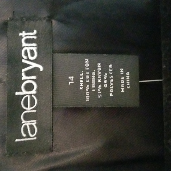 NWT Lane Bryant Velvet blazer - Picture 7 of 7